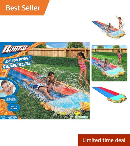 Giant 16ft splash sprint slide - giant,
