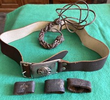 1950/60s Boy Scouts Memorabilia : Belt : Bushman’s Thong : Woggles