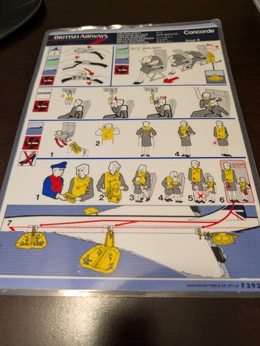 British airways concorde - british,