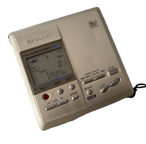 Sharp mt831h minidisc - sharp,