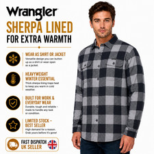Wrangler Mens Sherpa Lined