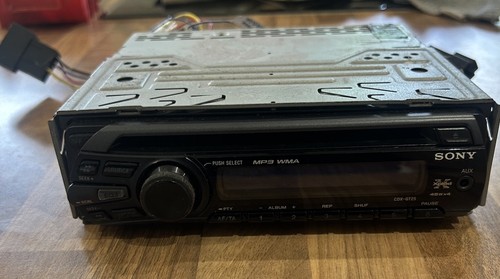 Sony cdx gt25 car stereo - cdx-gt25, cd