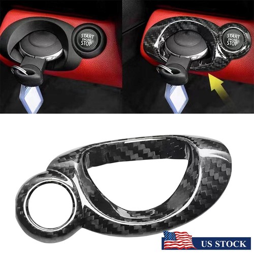 Real carbon fiber car start - fiber,