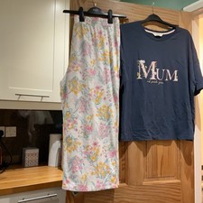 GEORGE ASDA PYJAMAS SIZE 20 / 22 NEW NO TAGS PERFECT