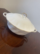 RARE, exquisite Queen's Marie Covered Serving Bowl. Bone China.