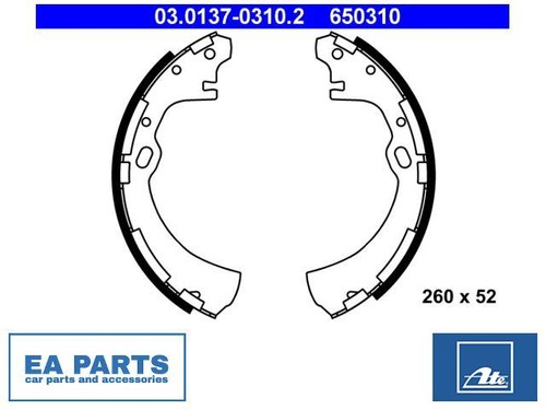 Brake shoe set for - set, nissan