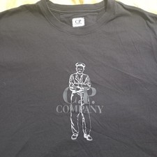 C.P. Company Sailor T-Shirt - Black 3XL XXXL Brand New