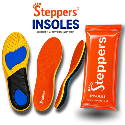 Steppers insoles technology - steppers,