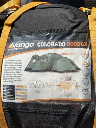 Vango colorado 600dlx - vango, person