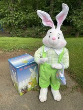 Vtg Standing Easter Male Bunny