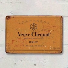 Veuve Clicquot Champagne Metal