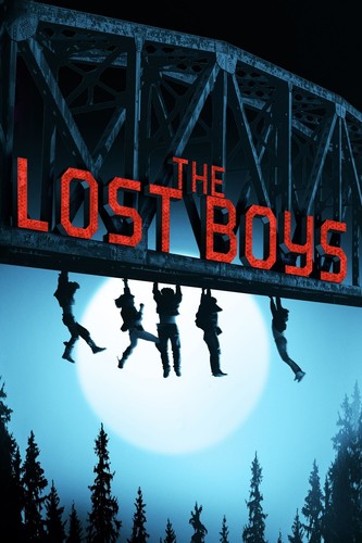 Lost boys 90s movie poster - he,