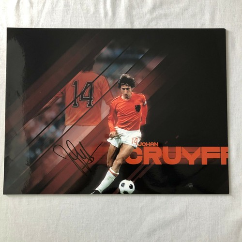 Signed johan cruyff - cruyff, holland