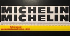 2x Black 220mm x 24mm Michelin