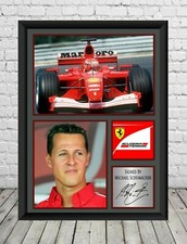 Michael schumacher signed - schumacher,
