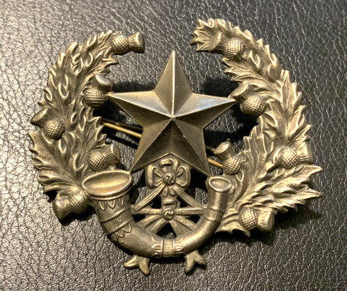 Cameronians cap badge - cap,