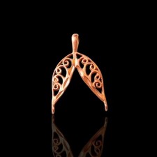 14k Yellow Gold Pendant Charm