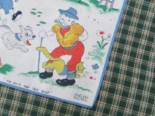 Vintage retro handkerchief - retro,