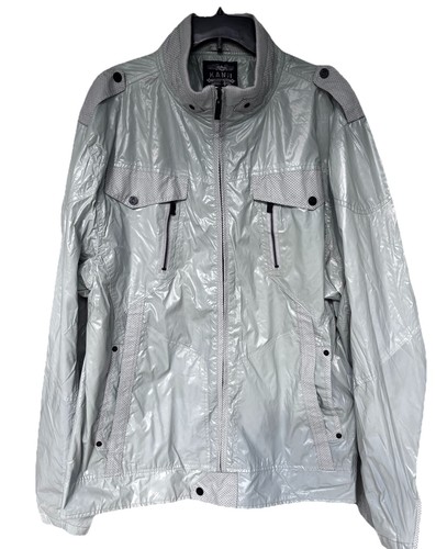 Nwt kanji jacket mens - jacket, silver