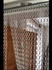 Silver W90 x L200cm Door Fly