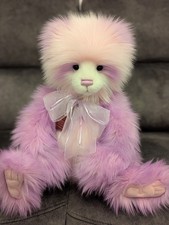 Charlie Bears Annette Pink Plush Panda 2023 Collection