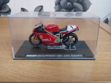 Ducati 996 Carl Fogarty 1999 damaged plastic sleeve. no model damage.