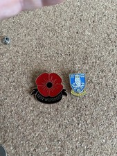 Sheffield Wednesday  Metal  Crest pin badge. Price includes uk delivery