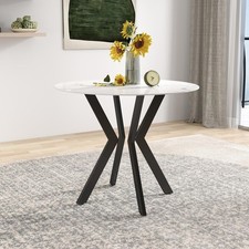 120cm Black Round Pedestal