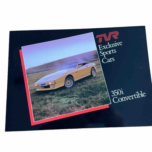 The tvr 350i - the,