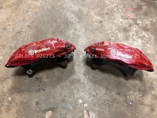 Front 4 Pot Brembo Brake Calipers For: Mitsubishi Lancer Evo 4 5 6 7 8 9