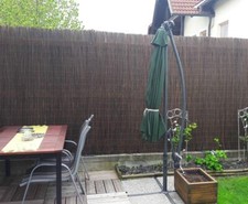 Willow Cane Screen Roll Garden