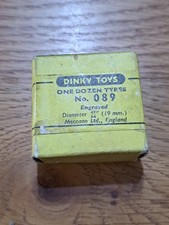 Dinky Toys Tyres No.089 19mm Meccano