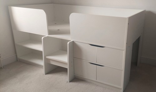 Next white compton cabin bed - white,