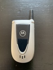 Motorola V66i Flip Mobile Phone Retro Silver