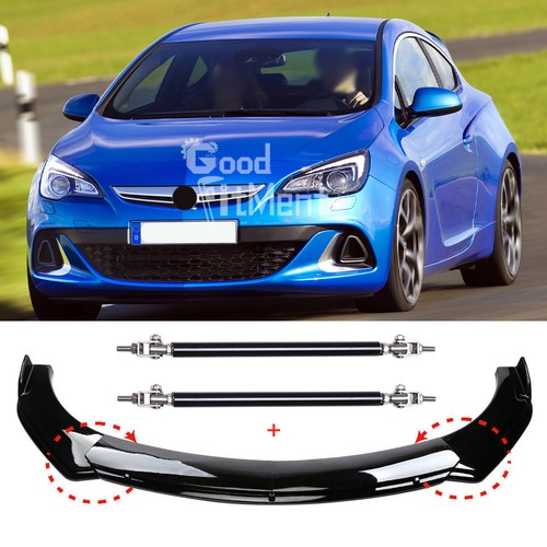 Glossy front bumper - front, splitter