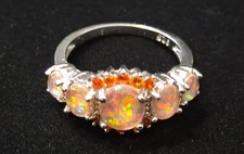 Mesmerizing Vtg Fire Opal