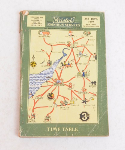 Bus coach timetable - bus, bristol