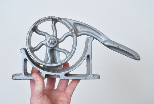 Vintage cork press cast iron