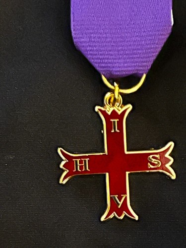 York rite ribbon pin - york,