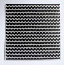 Embossing Folder - 6" x 6" - ZIGZAGS - BACKGROUND - Crafting