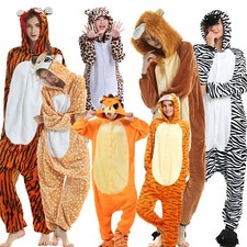 Xmas Kids Animal Jumpsuit Costume Pet Safari Reptile Sleepwear Pyjamas Pajamas