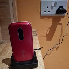 Doro DFC-0260 6620 Red Unlocked Mobile Phone