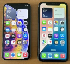 2 x Apple iPhone Job Lot - XR & XS - 64GB - Unlocked - Working / Faulty