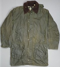 Barbour Border Wax Jacket Mens