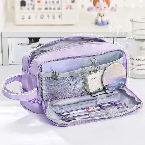 Large capacity pencil case - large, 3