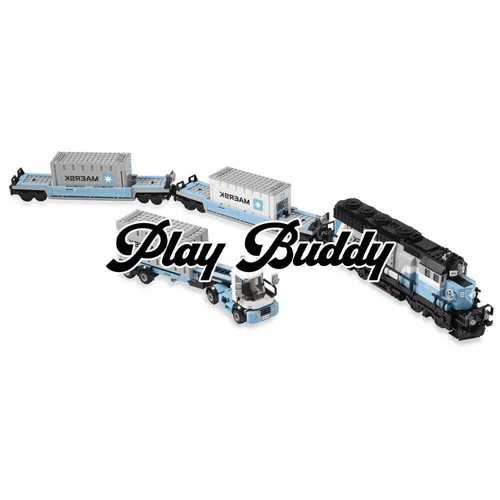 Maersk train 1234pcs - maersk, (10219)