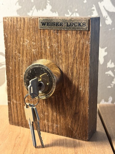 Vintage weiser locks locksmith - weiser,