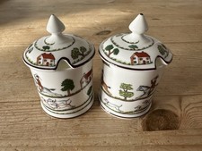 Coalport Hunting Scene 2x