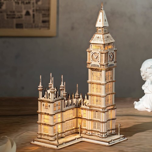 Robotime wooden puzzle big - wooden,