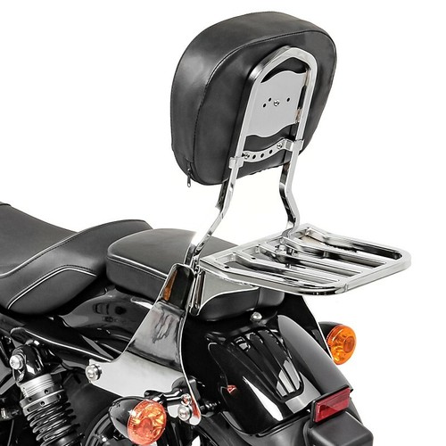 Sissy bar luggage rack - +, for